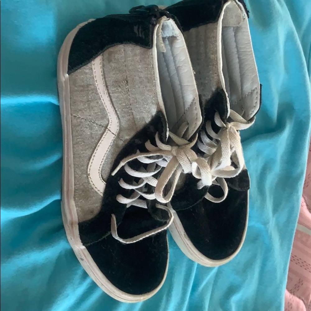 Girls high top vans kids size 3